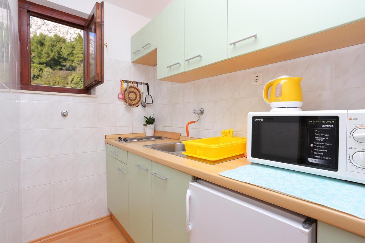 Apartments By The Sea Podaca, Makarska - 11588 Bagian luar foto